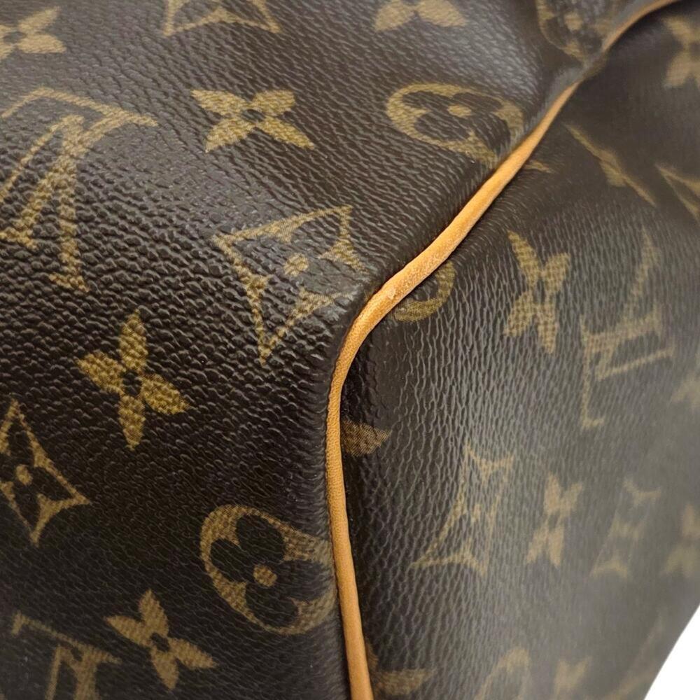 LOUIS VUITTON Brown Monogram Speedy 25 Boston Bag - Picture 6 of 14